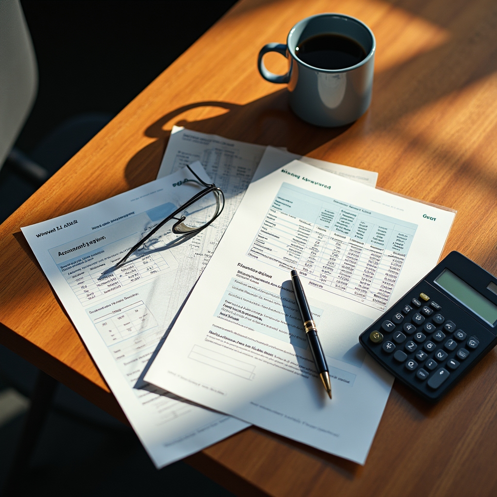 Cooperative accounting documents and annual accounts preparation